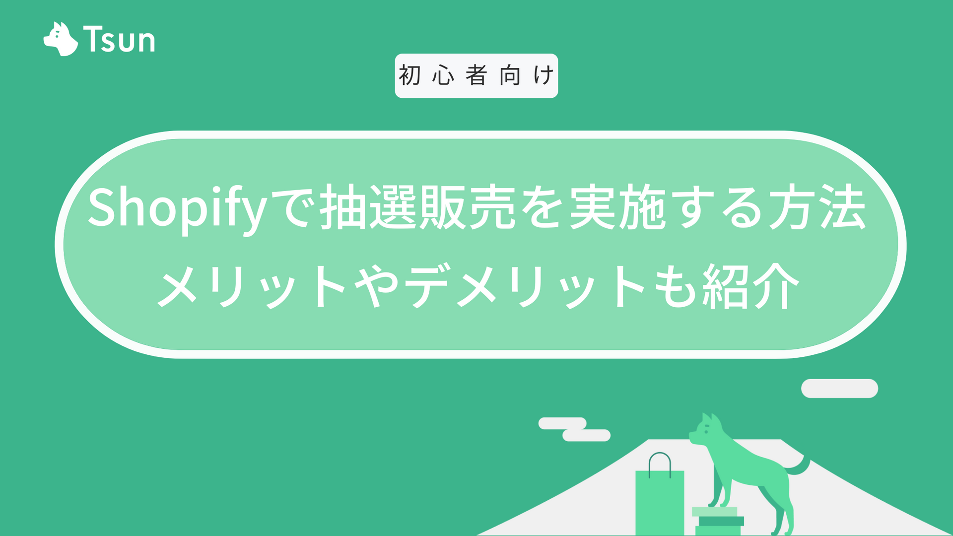 Shopifyで抽選販売を実施する方法｜メリットやデメリットも紹介 – Tsun Inc.